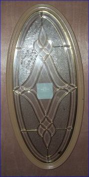 Metal Oval BRASS 1015 TAN FULL